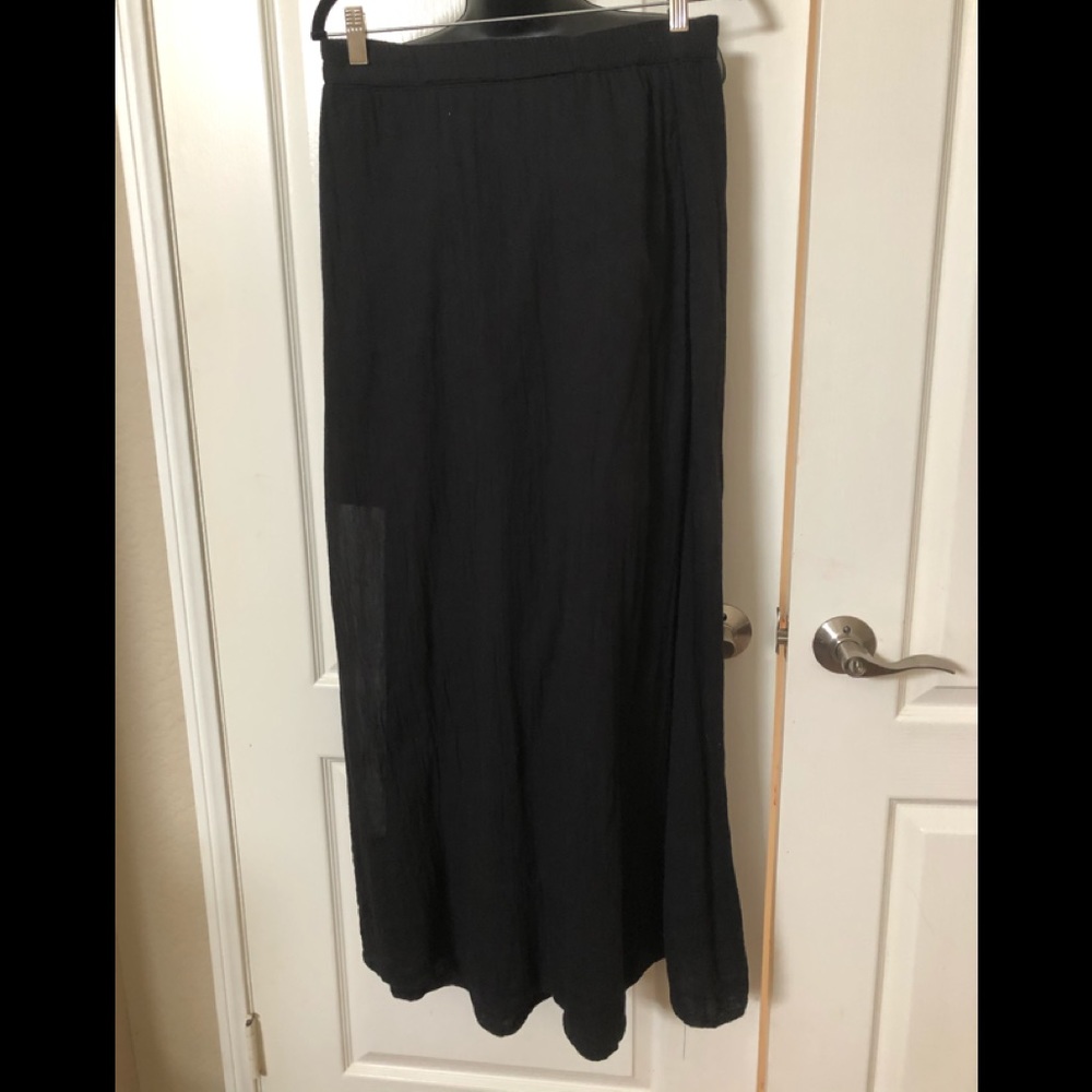 Raquel Allegra gauze maxi skirt